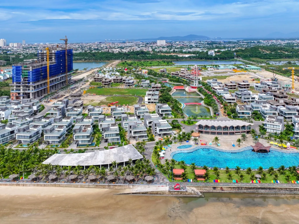 The Maris Vũng Tàu tiếp hoàn thiện xây dựng các phân khu và tiện ích - Ảnh: TDG Group