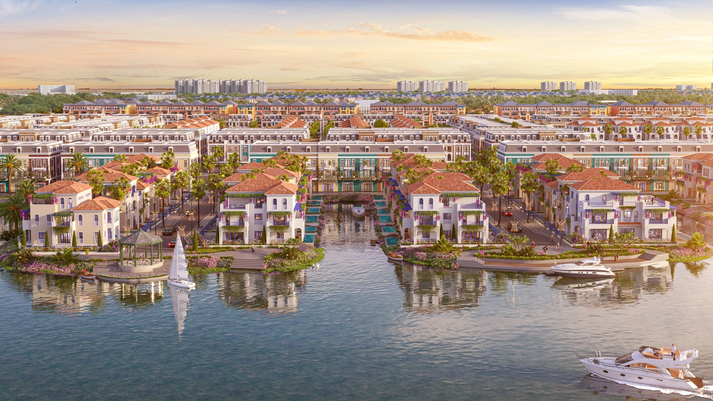 Phối cảnh các sản phẩm tại phân khu Limassol. Ảnh: Gold Coast Vũng Tàu