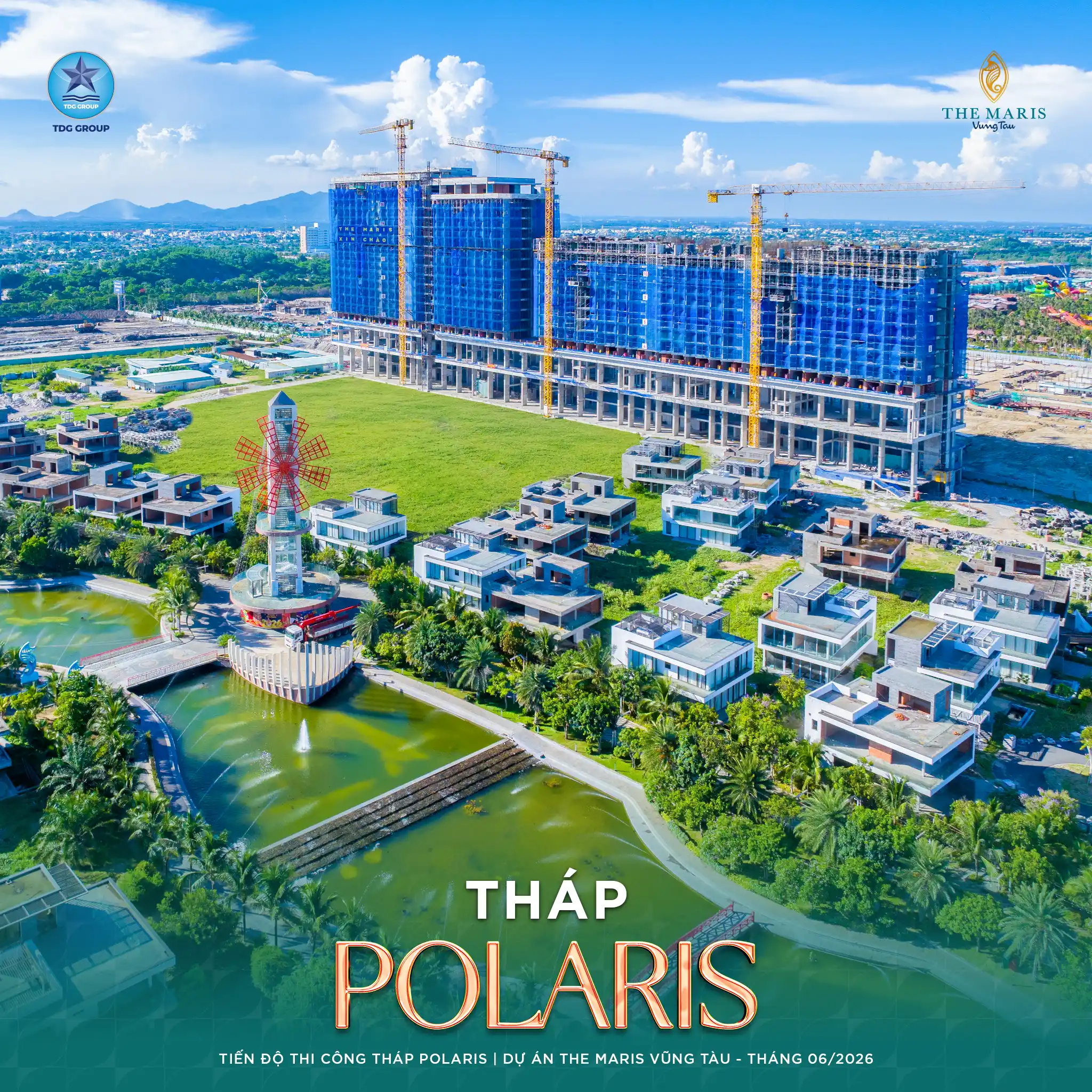 Tiến độ thi công The Maris Vũng Tàu cập nhật mới nhất