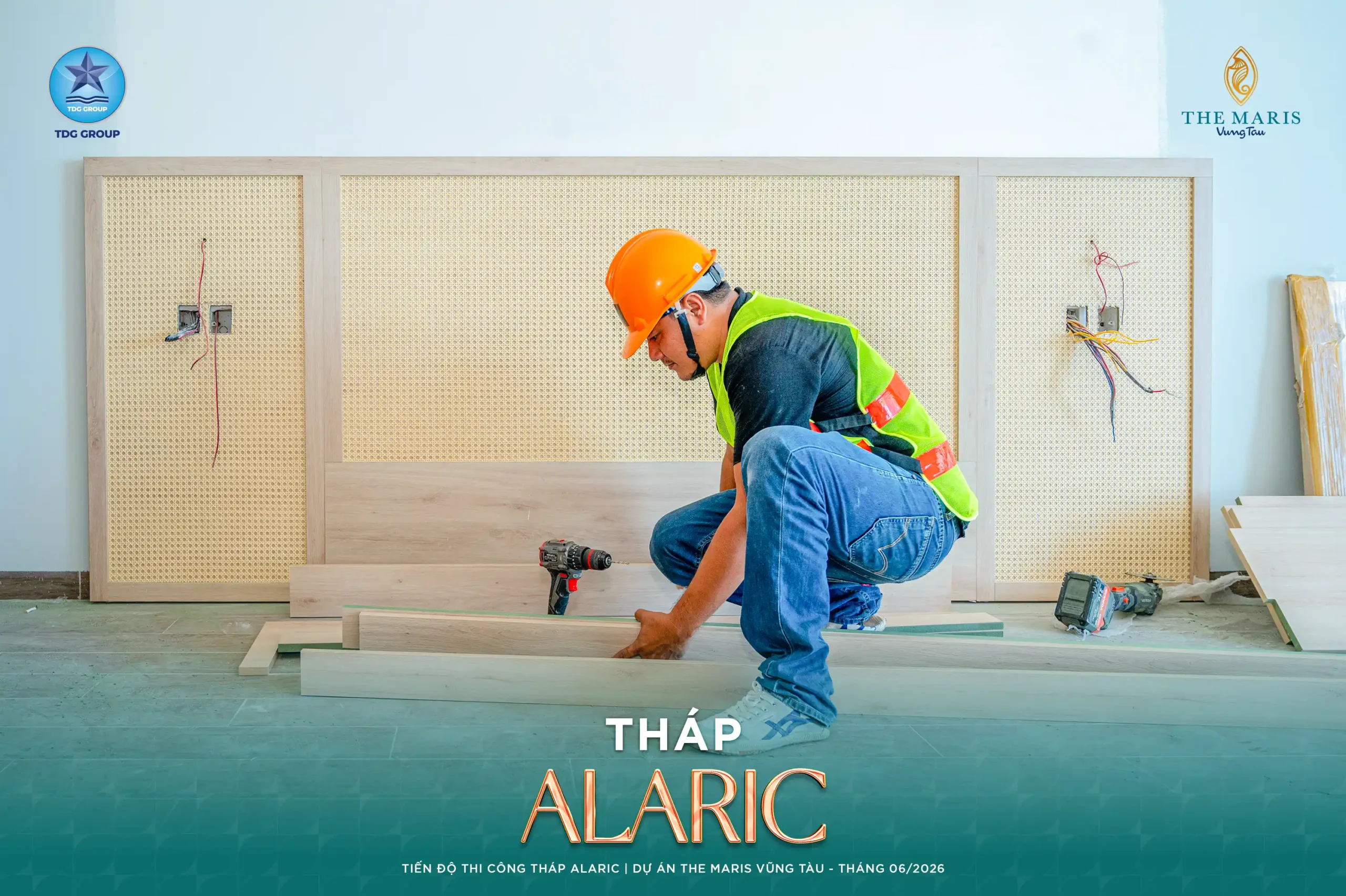 Thi công hệ thống thoát nước tháp Polaris The Maris