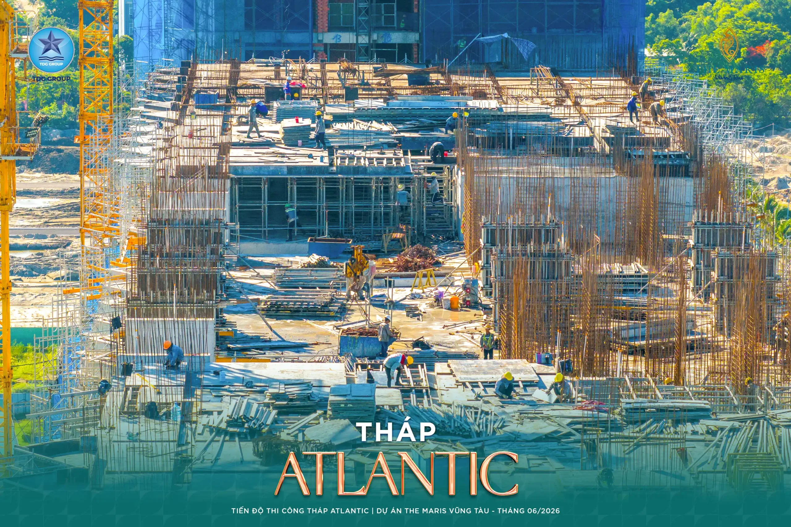Tiến độ dự án The Maris Vũng Tàu tháng 6
