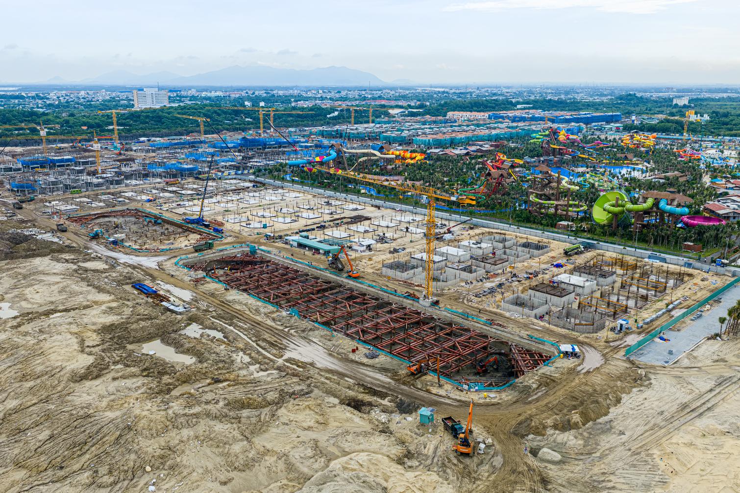Toàn cảnh công trường Blanca City