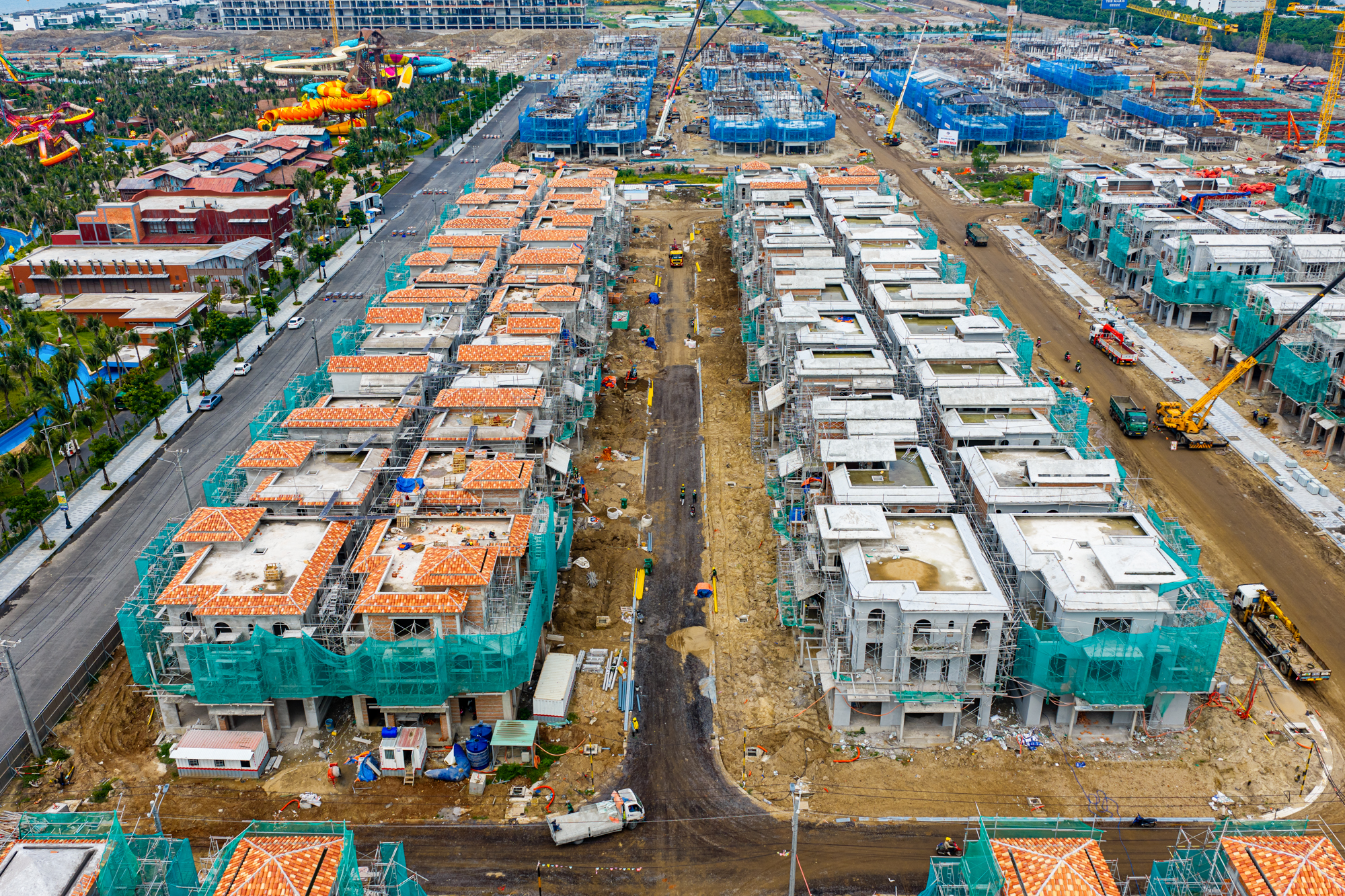 Không gian xanh với 10.000 cây dừa tại Blanca City