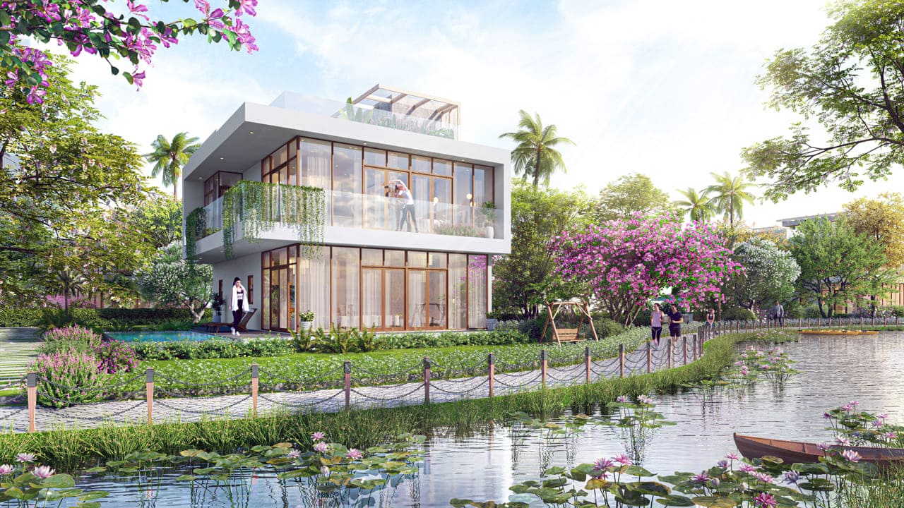 Phối cảnh Villa mẫu B2 – Cresta Beachfront Villas