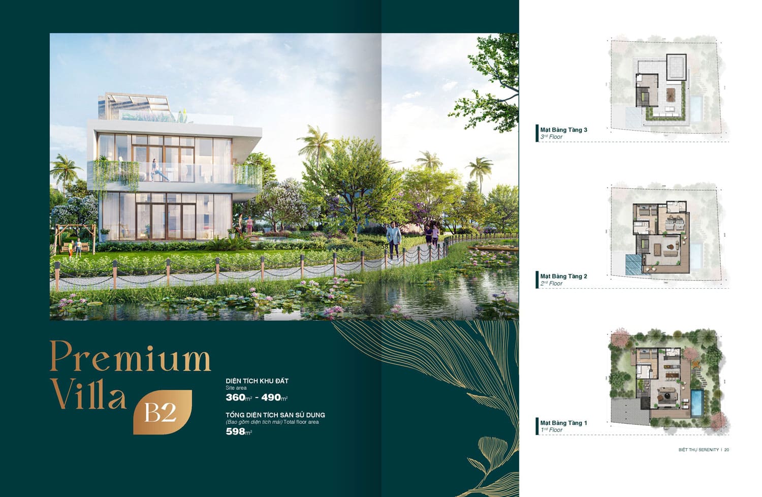 Mẫu B2 Premium Villa – Cresta Beachfront Villas