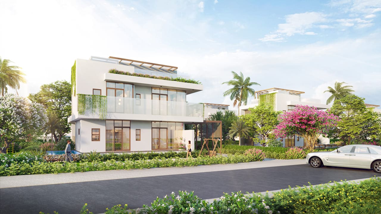 Phối cảnh Villa mẫu C1 – Cresta Beachfront Villas