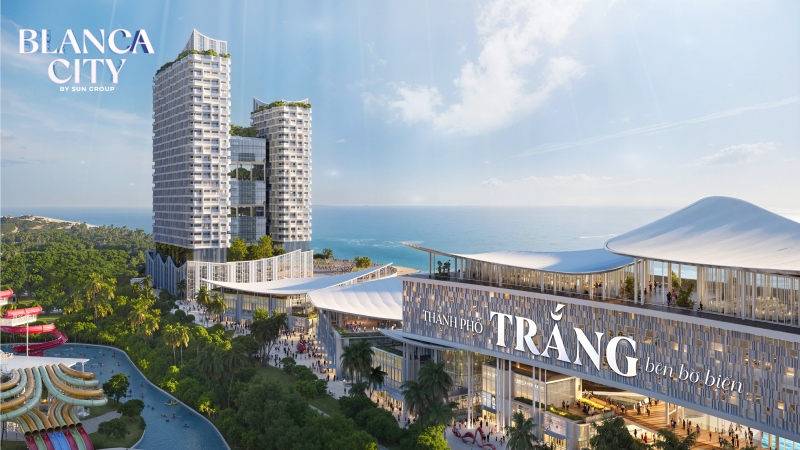 Phối cảnh tổng thể Blanca City Vũng Tàu