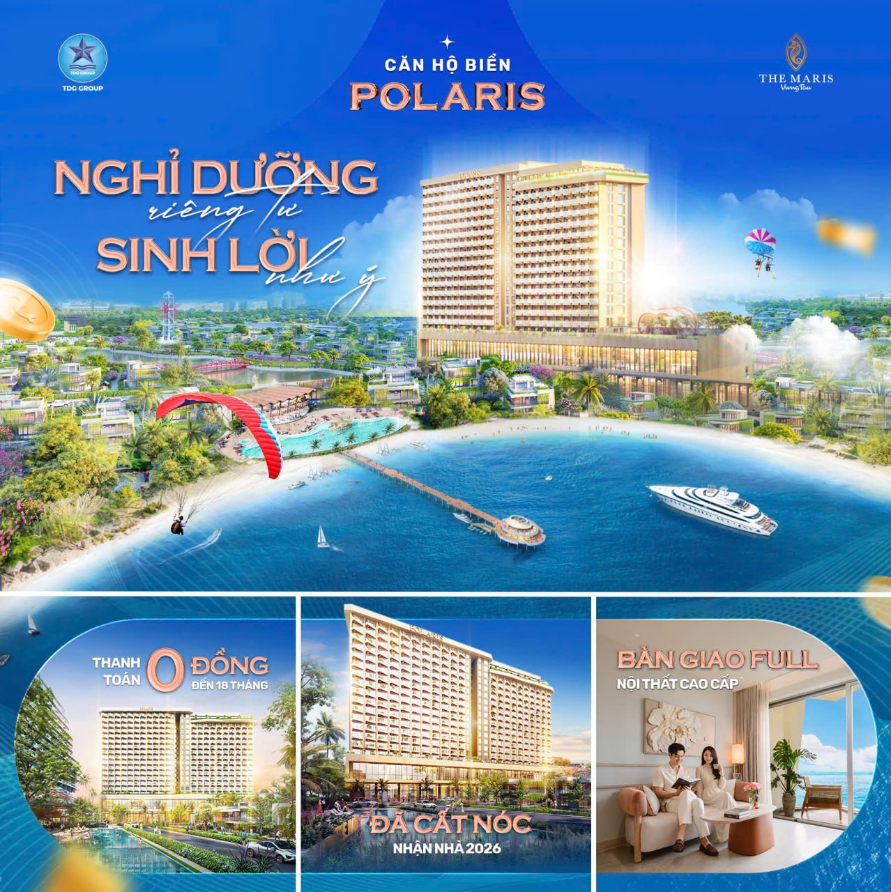 Polaris - The Maris Vũng Tàu – Căn hộ biển cao cấp