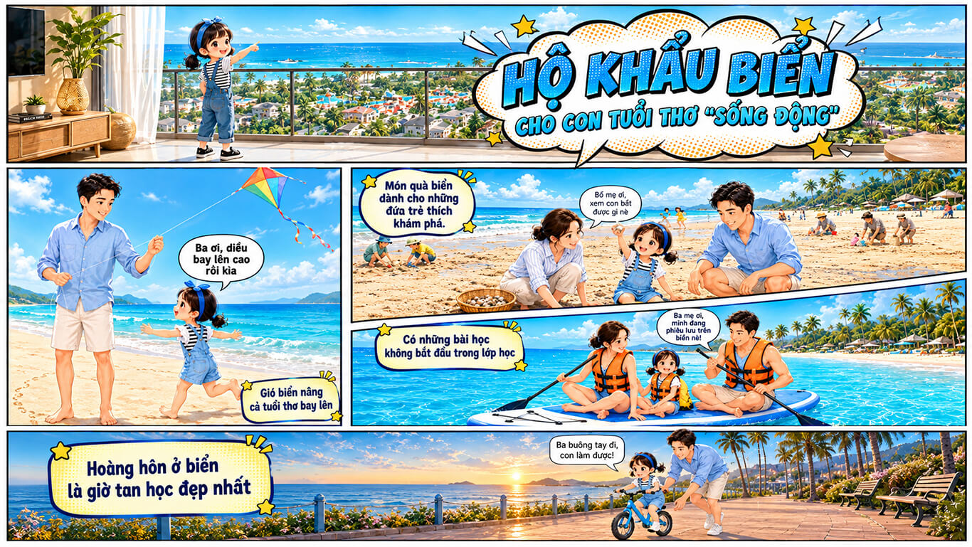 Căn hộ biển hiện đại Blanca City Vũng Tàu
