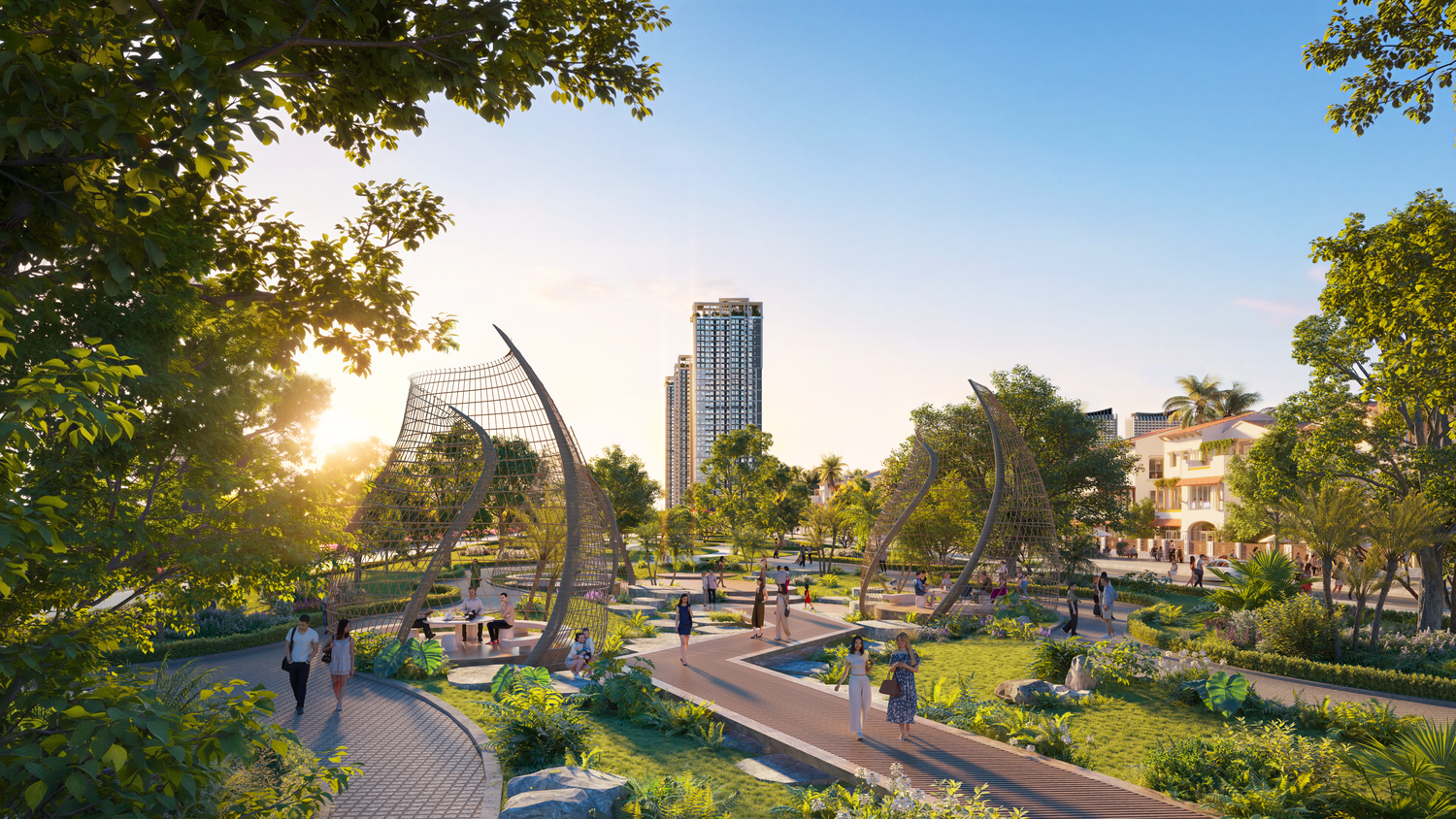 Hệ tiện ích Beachtro Tower quy hoạch theo tầng
