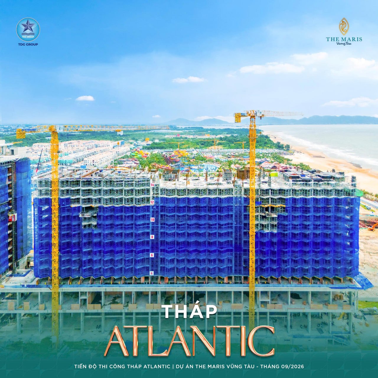 Tháp Atlantic The Maris vươn tầng 15