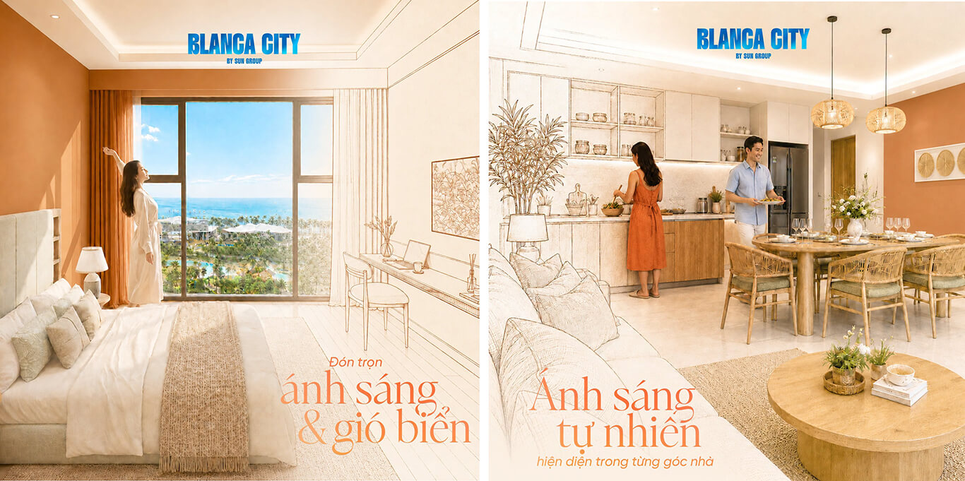 Căn hộ hướng biển Blanca City Vũng Tàu