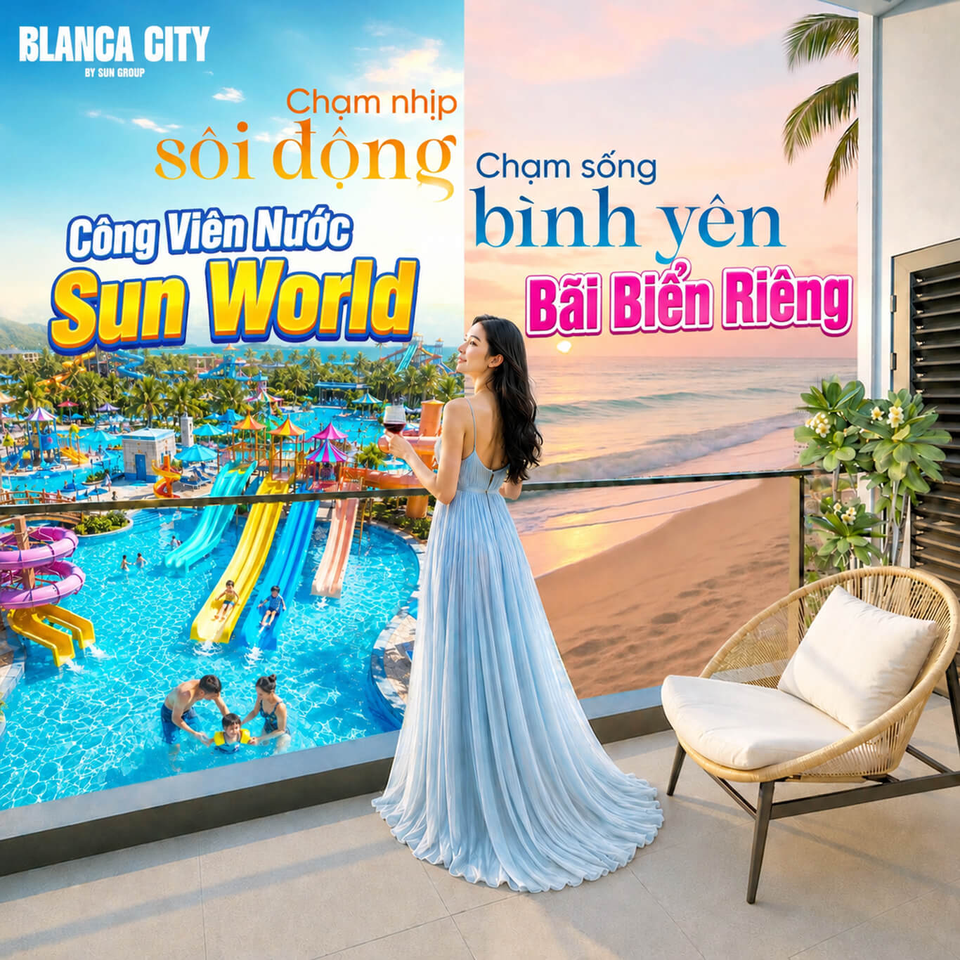 Căn hộ view biển tại Blanca City Vũng Tàu