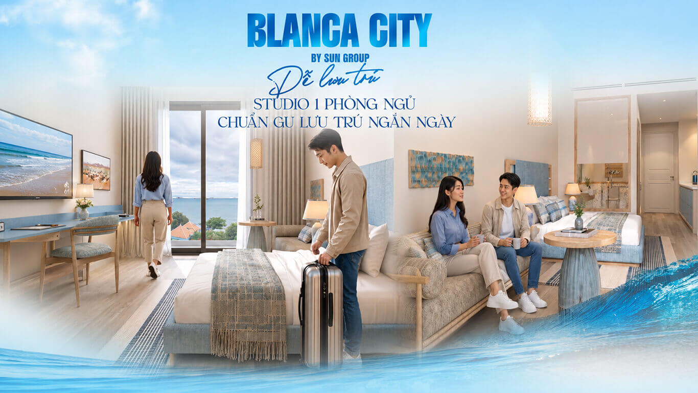 Tiện ích nội khu đồng bộ tại Blanca City Vũng Tàu