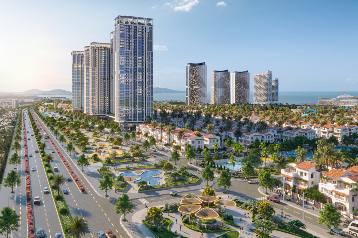 Beachtro Tower sở hữu vị trí mặt tiền đại lộ 3 Tháng 2