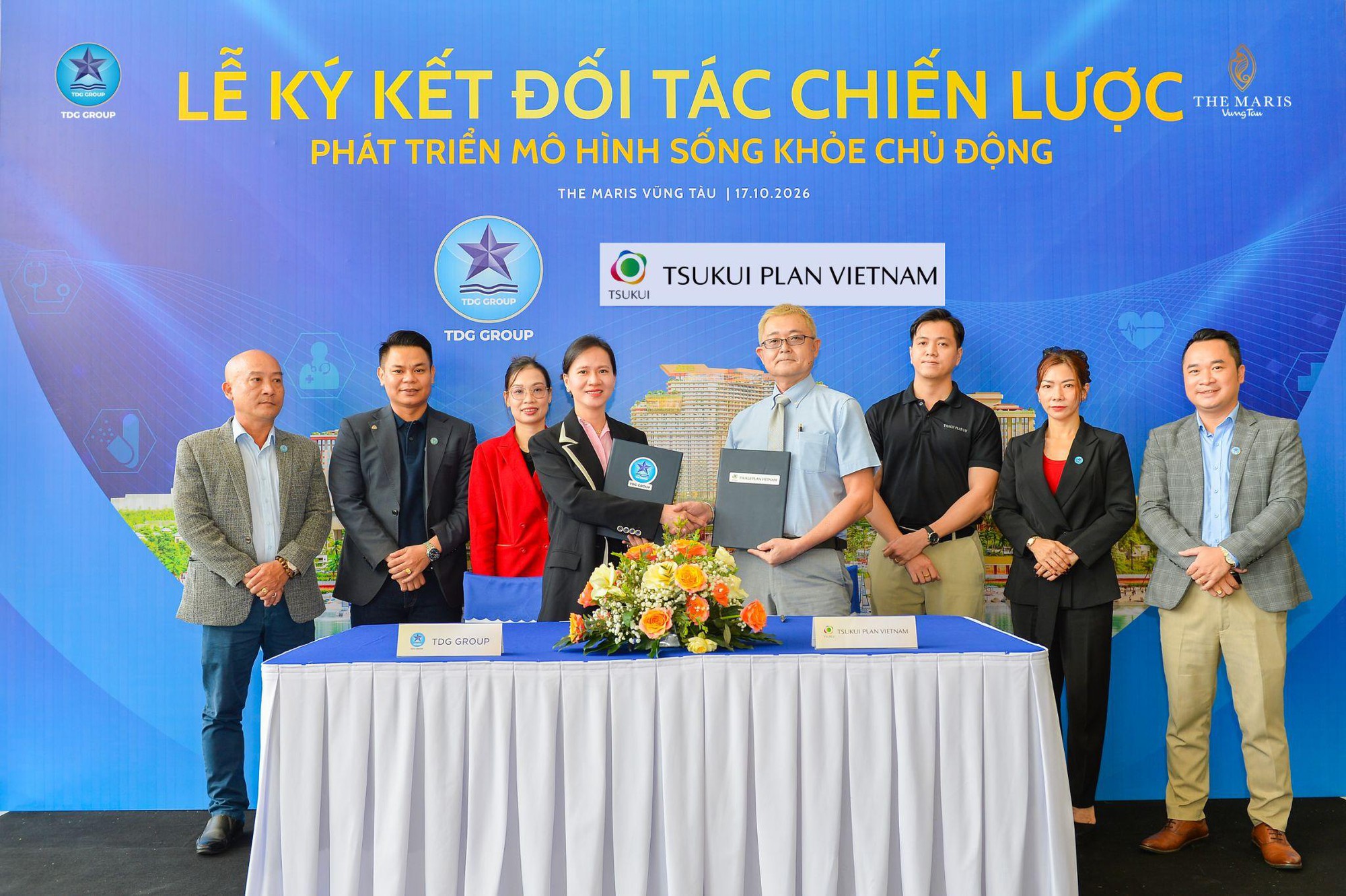 Lễ ký kết hợp tác giữa TDG Group và Tsukui Plan Việt Nam